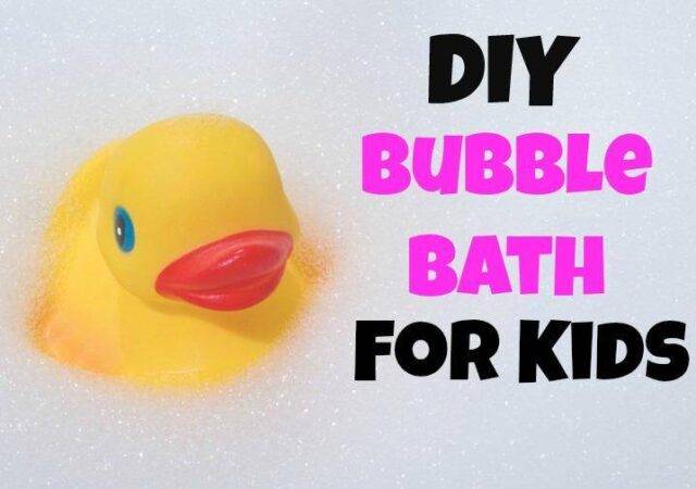 DIY Bubble Bath for Kids