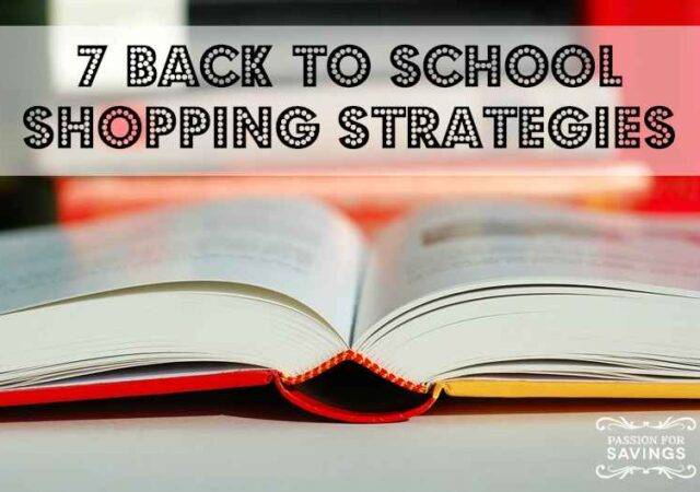 back to school shopping strategies