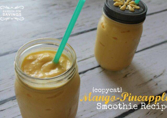 mango Pineapple smoothie 2