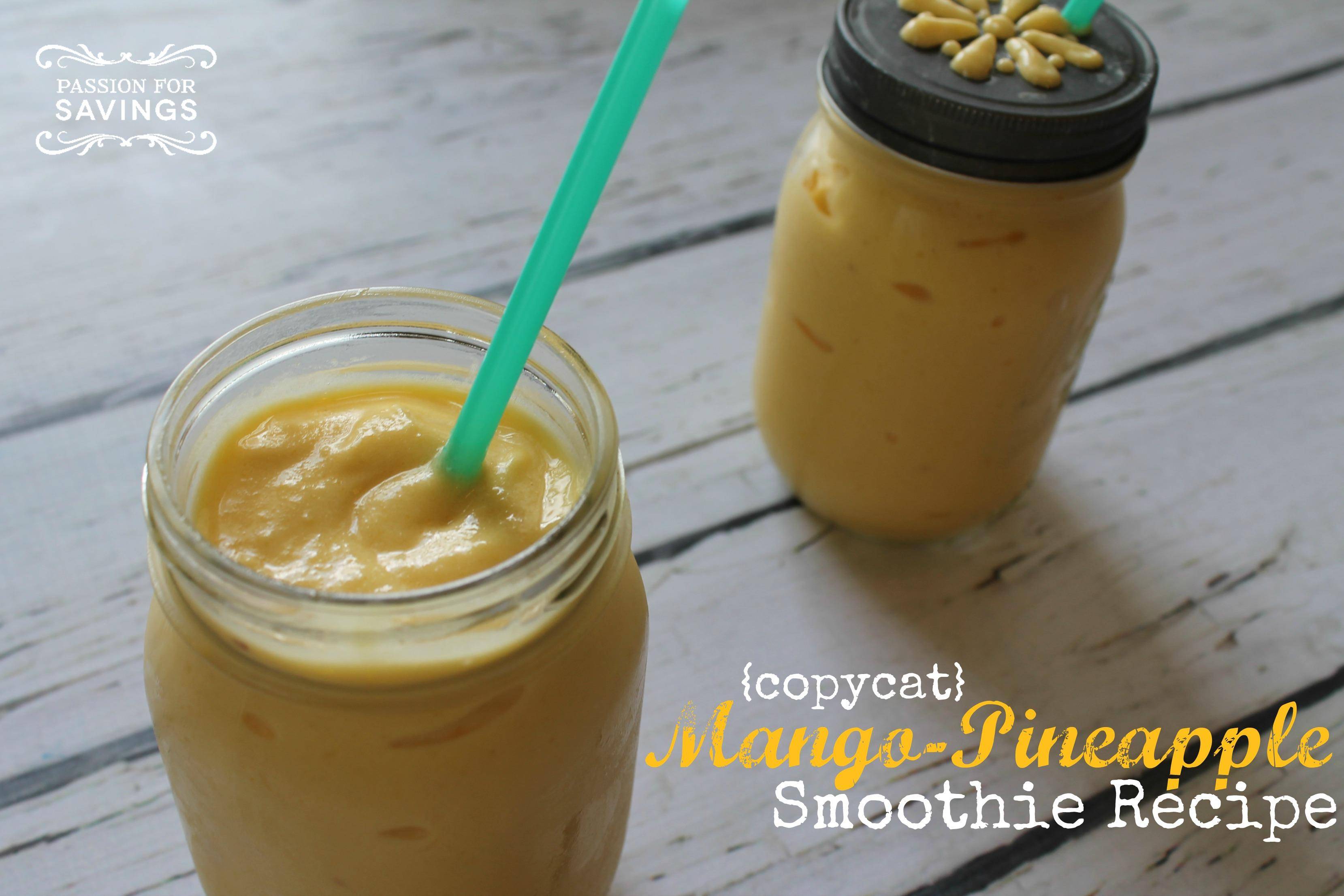 mango Pineapple smoothie 2