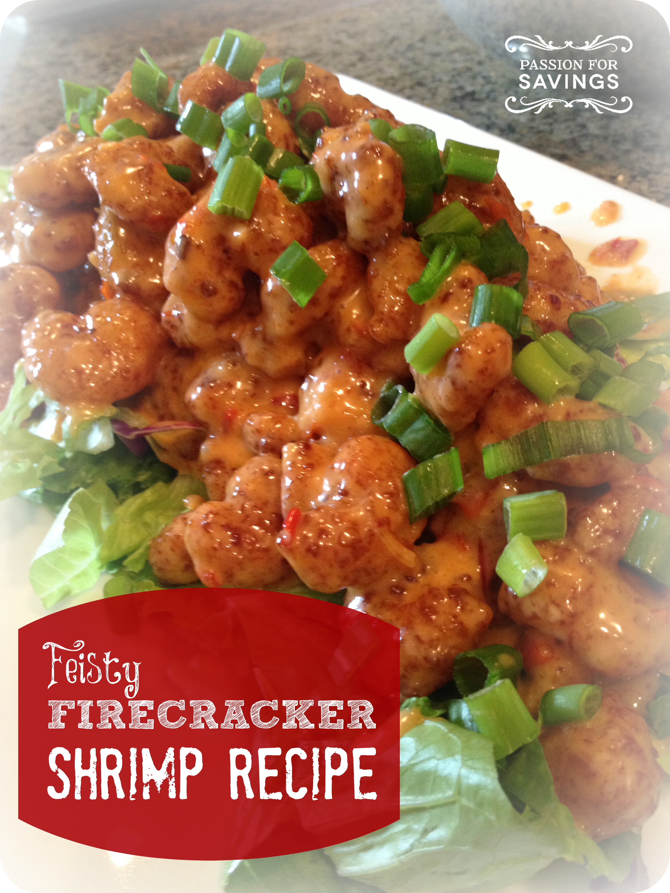 Firecracker shrimp recipe