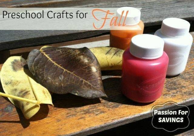Preschool Crafts for Fall