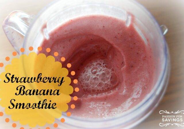 Strawberry Banana Smoothie