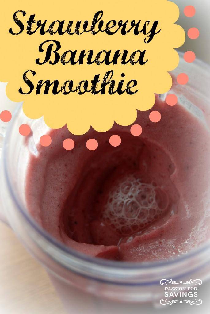 Strawberry Banana Smoothie Recipe
