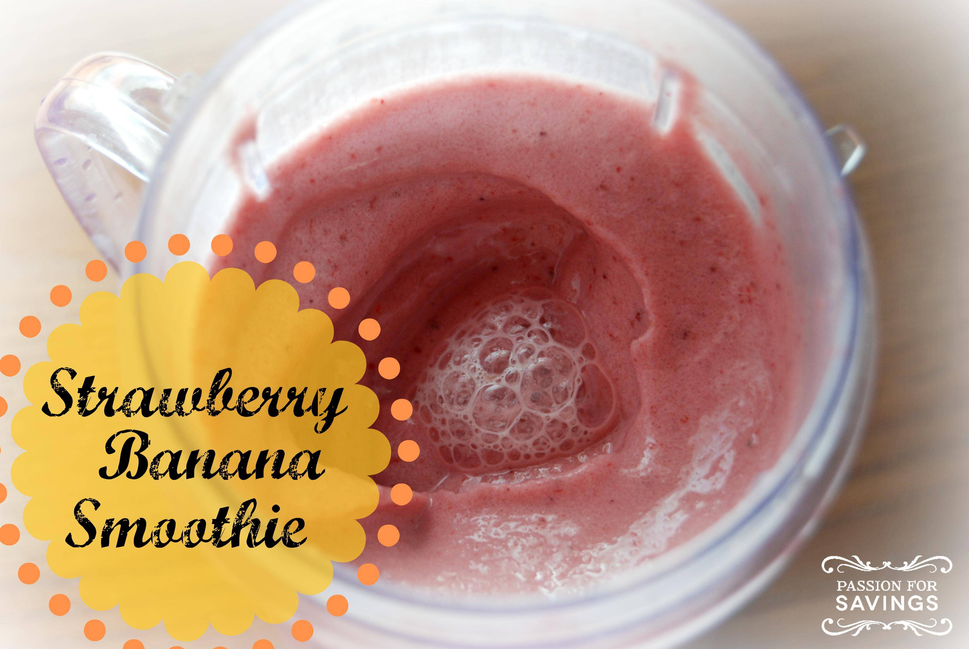 Strawberry Banana Smoothie