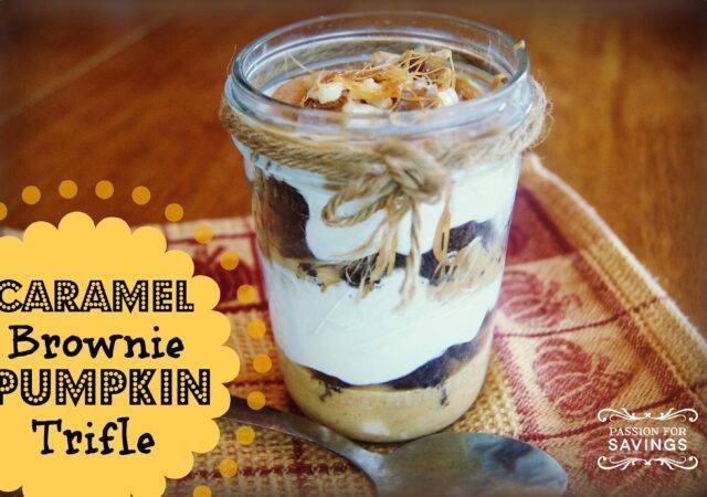 caramel brownie pumpkin recipe