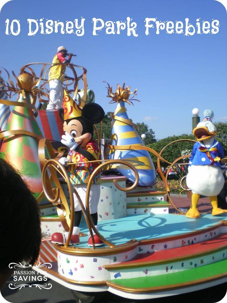 disney park freebies