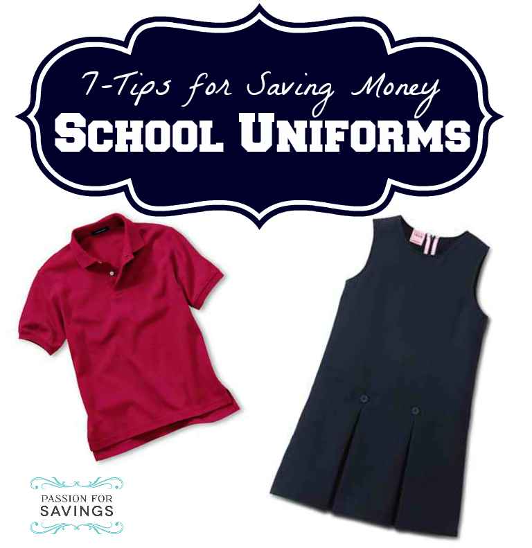 saving money on school uniforms