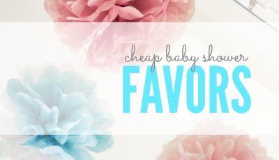 Cheap Baby Shower Favors Featured