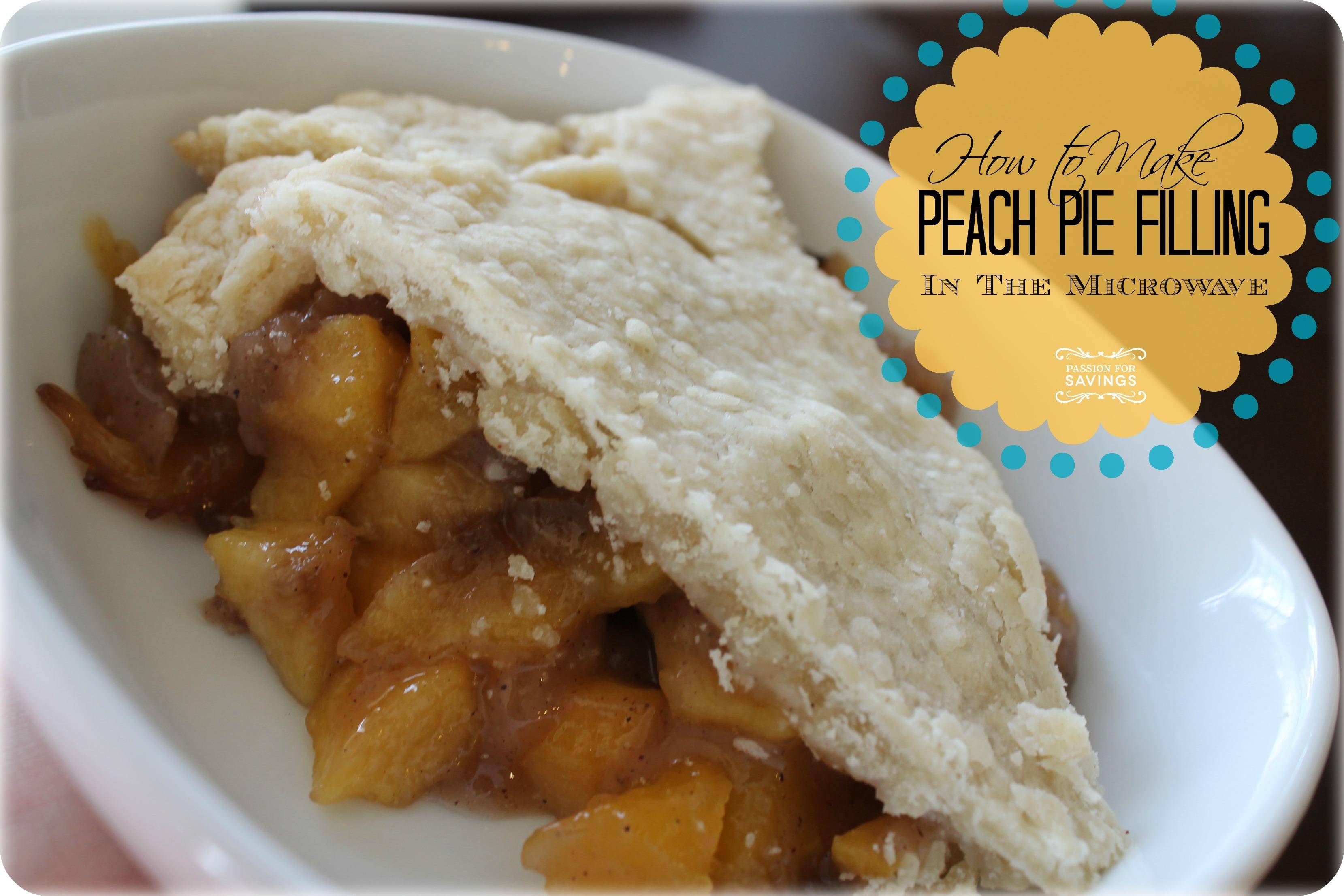 peach pie filling recipe