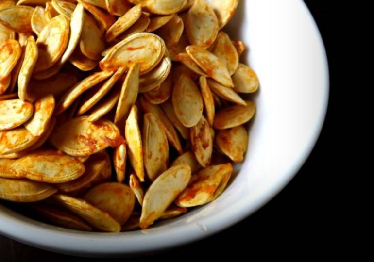 Roasted Buffalo Pumpkin Seeds