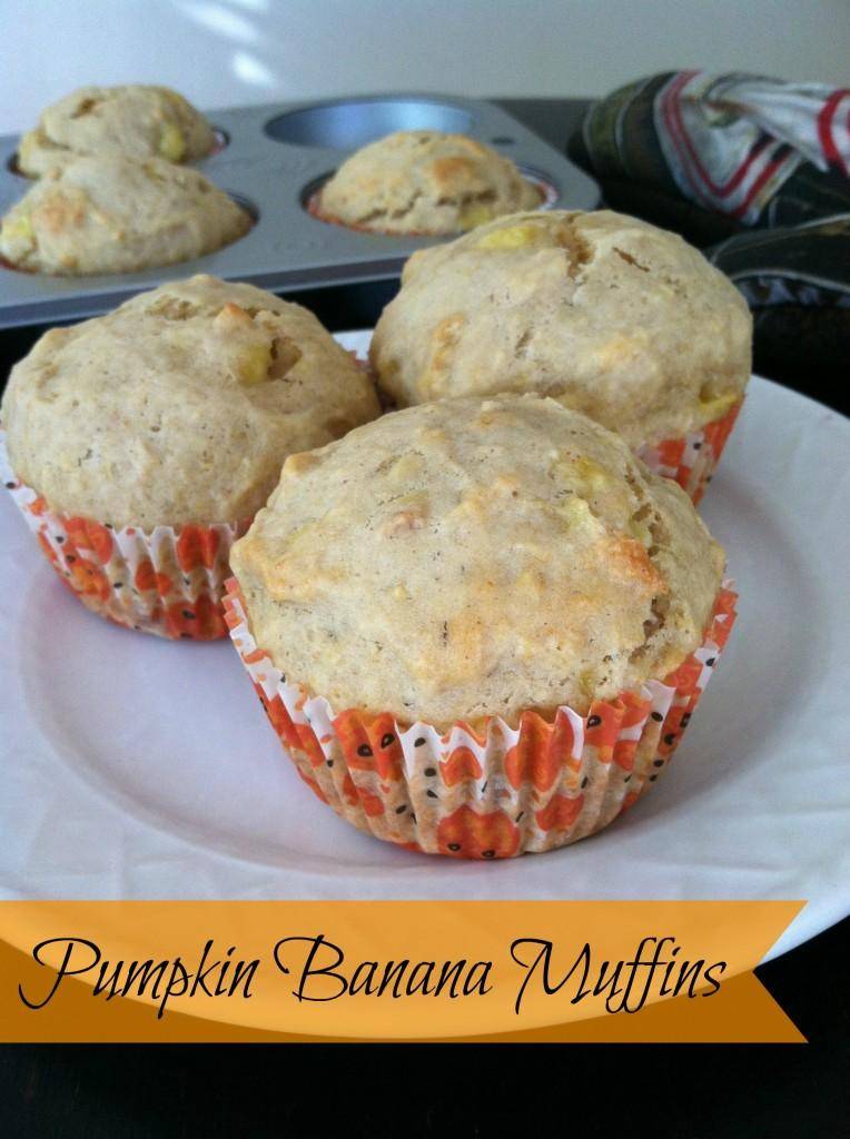 Pumpkin Banana Muffins A