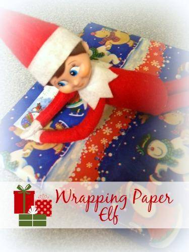 Wrapping Paper Elf