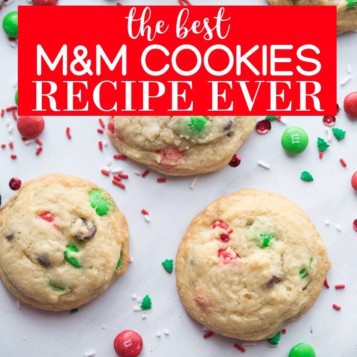 The BEST M&M Cookies Recipe Ever To Make And Devour