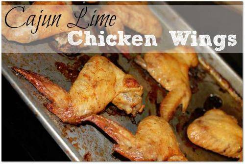 Cajun Lime Chicken Wings Recipe