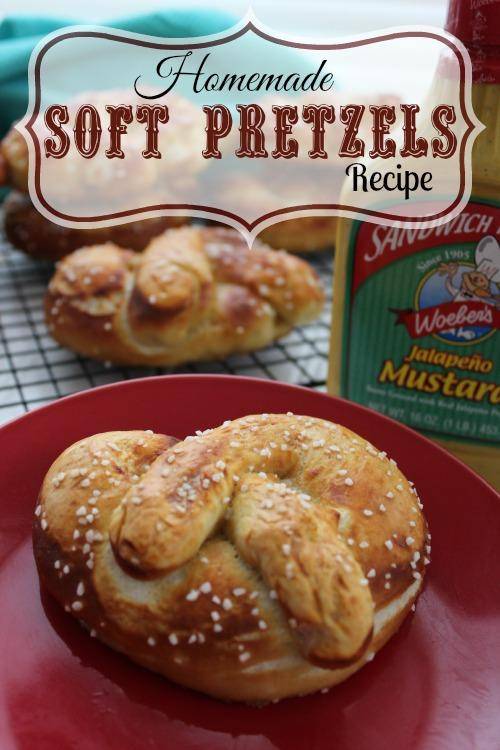 Homemade Soft Pretzels Recipe