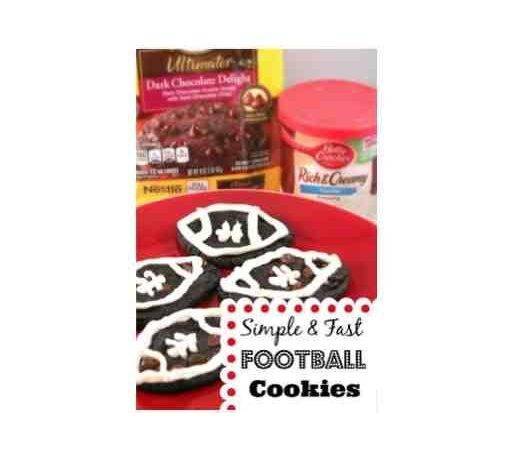 How to Make Easy Football Cookies