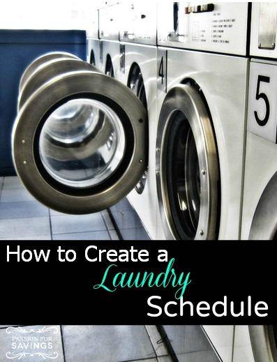 Laundry Schedule
