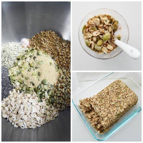 Super No Bake Granola Recipe Ingredients