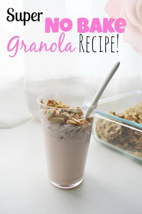 Super No Bake Granola Recipe