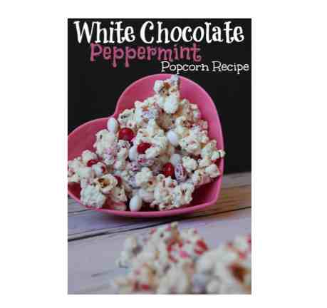 White Chocolate Peppermint Popcorn Recipe