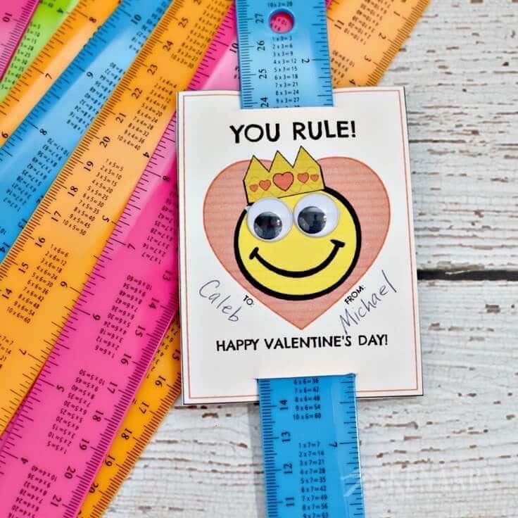 ruler valentine's day gift idea