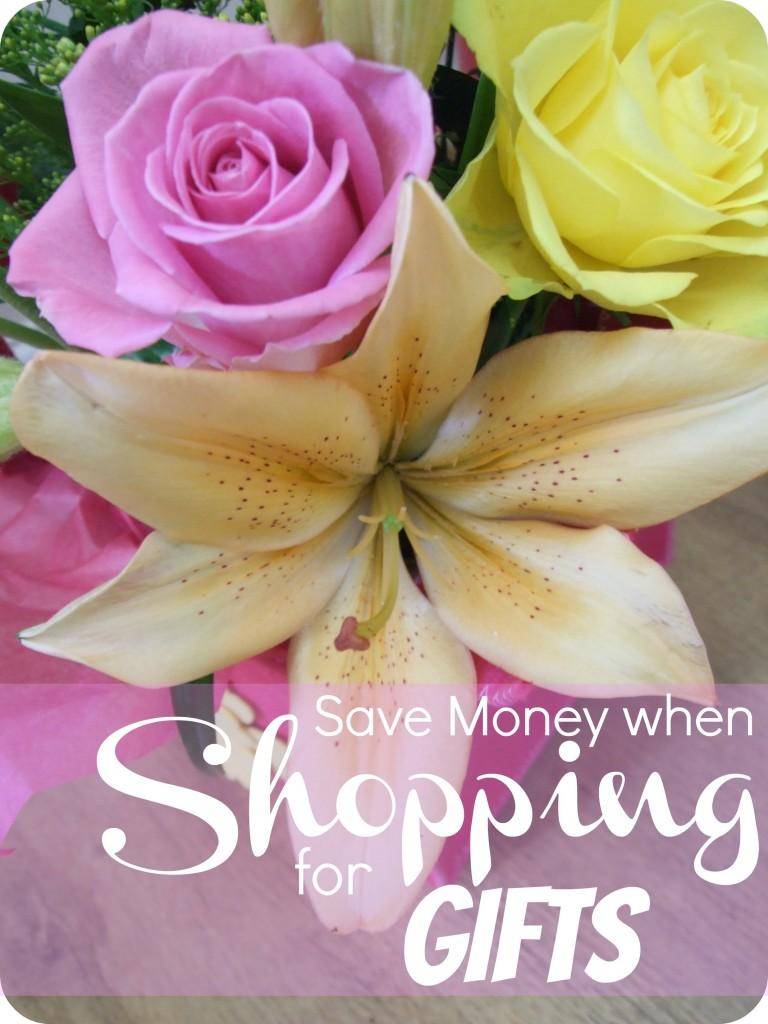 how to save money when shopping for gifts