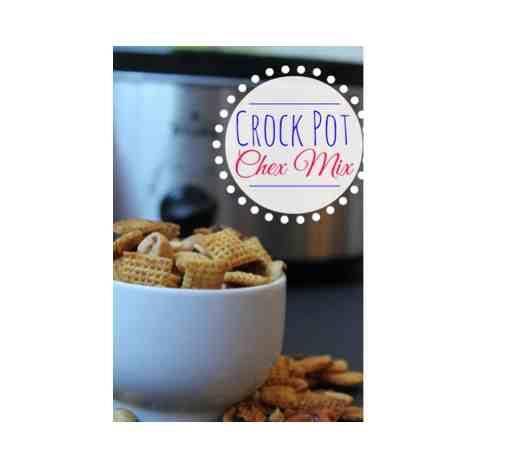 Crock Pot Chex Mix Recipe