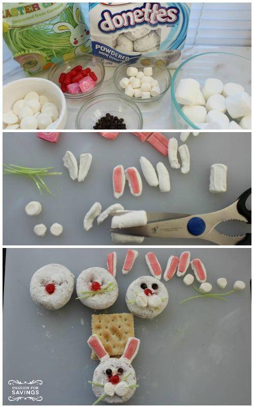 Easter Bunny Mini Donuts Ingredients