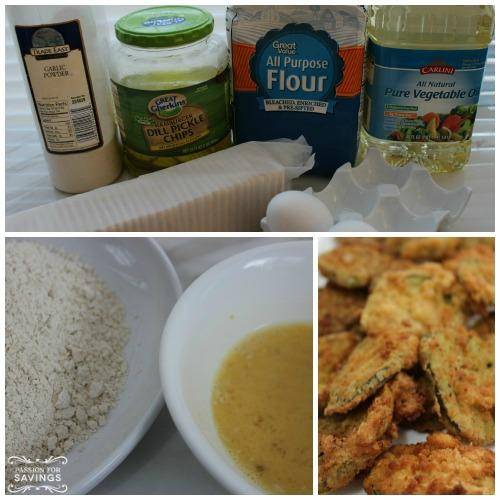 Fried Dill Pickles Recipe Ingredients