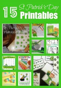 St Patricks Day Printables