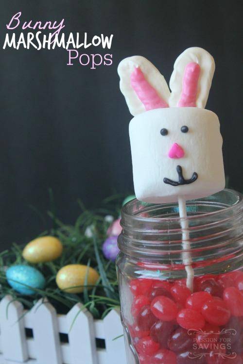 Bunny Marshmallow Pops