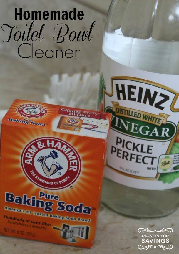 Homemade Toilet Bowl Cleaner