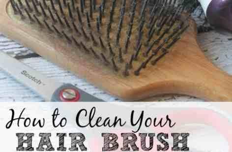 How to Clean Your Brush