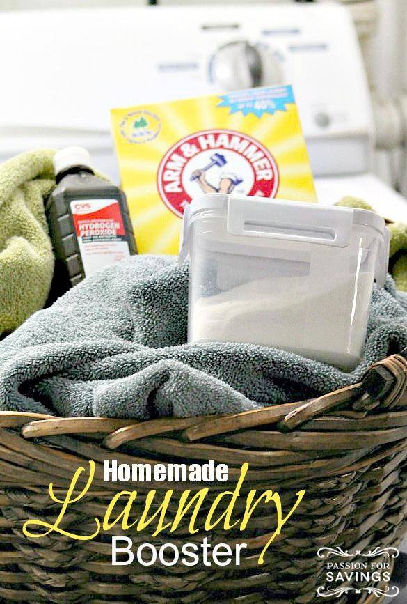 Homemade Laundry Booster