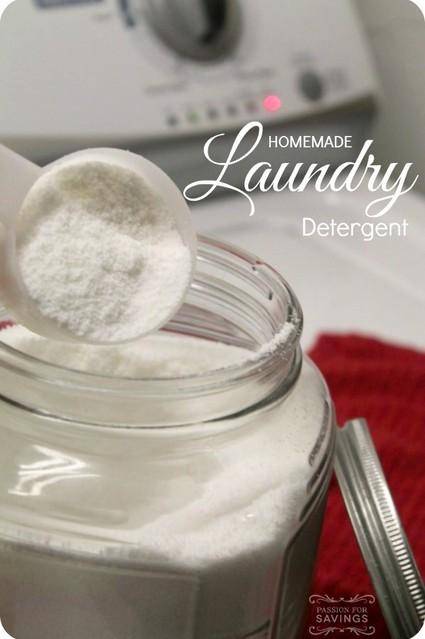 homemade laundry detergent