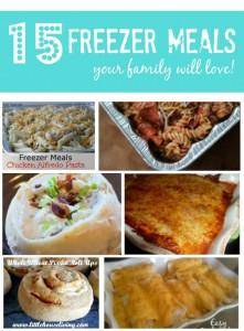 meals for the freezer