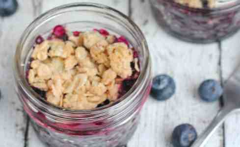 Blueberry Crisps Recipe