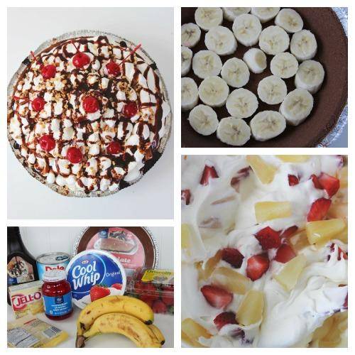 Easy Banana Split Pie