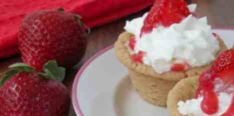 Easy Strawberry Shortcake Cookies Recipe