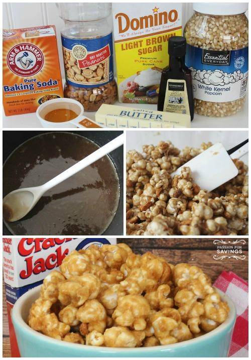 Homemade Cracker Jacks