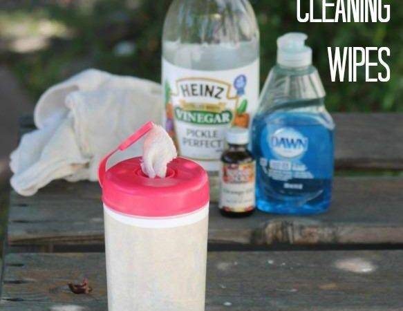 homemade lysol cleaning wipes