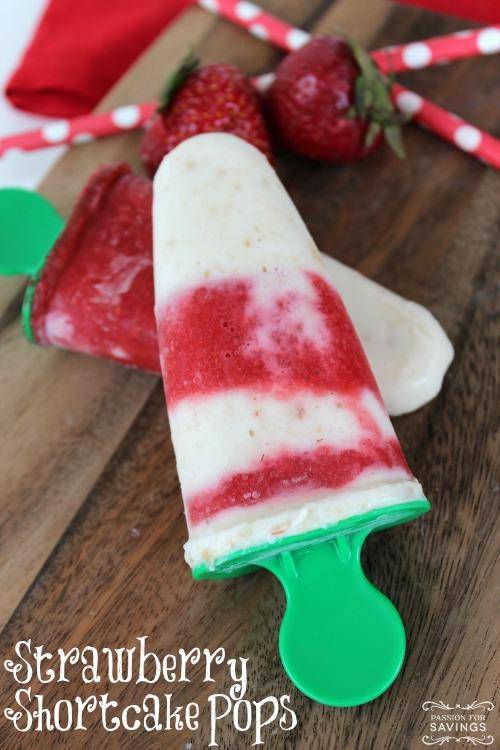 Strawberry Shortcake Pops Recipe
