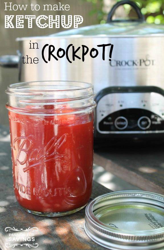 homemade ketchup