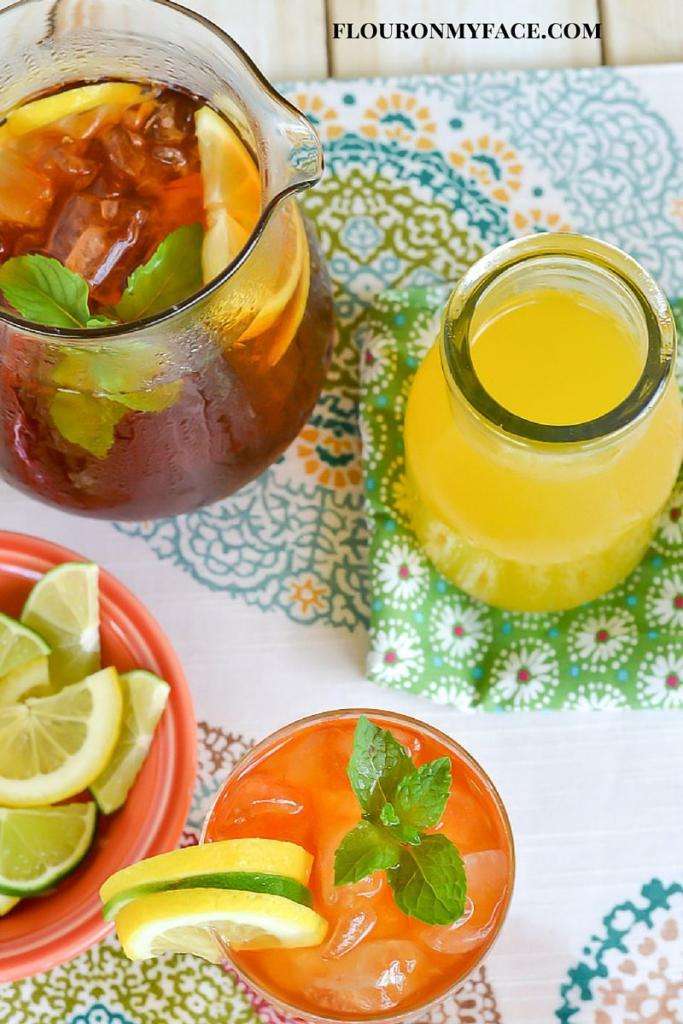 Mango Iced Tea Summer Recipe