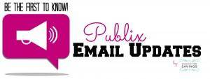 Publix Email Updates