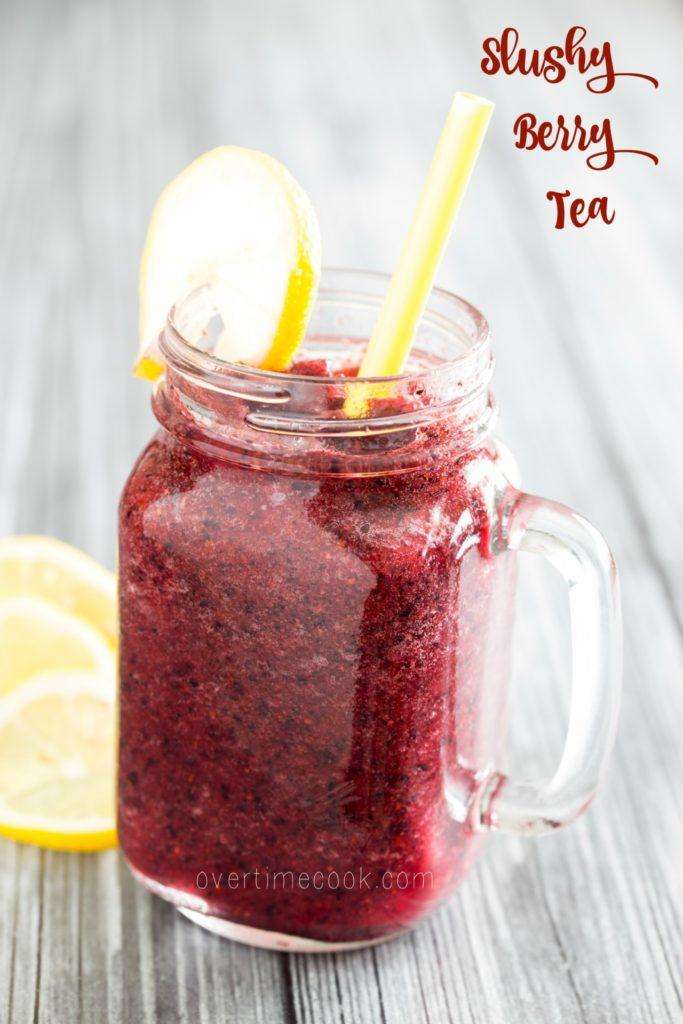 Berry Slushy Summer Tea Recipe