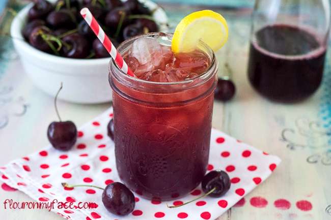 Sweet Cherry Iced Tea Recipe