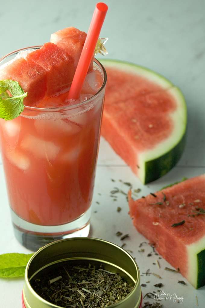 Watermelon Mint Tea Recipe for Summer