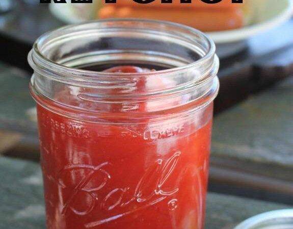 homemade ketchup